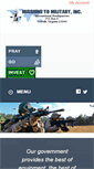 Mobile Screenshot of missionstomilitary.org